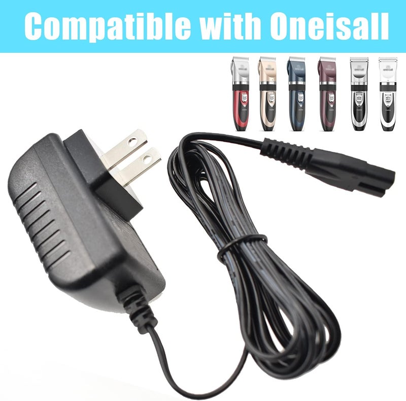 BOEEA Charger Fits oneisall Low Noise Dog Clippers, Replacement Charger Cord Compatible with SUPRENT Hair Clippers - Image 4